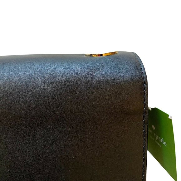 Kate Spade IMAGINATION TOOTHY MONSTER Leather Shoulder Bag Clutch Purse RARE - Picture 6 of 7